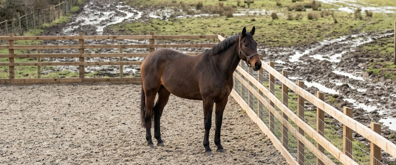 All Weather Turnout Paddocks Hero